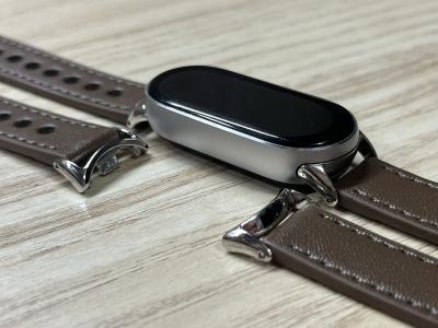 Xiaomi Mi Band 8, Mi Band 9 és Mi Band 10 bőr pótszíj0