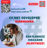 Junior C#.net szoftverfejlesztő Diákmunka ősztől - Ozeki Kft.