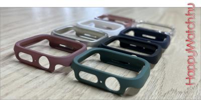 Eladó Apple Watch színes műanyag védőtokok0