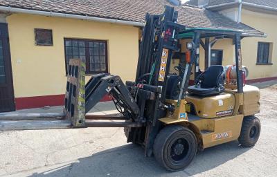 Targonca gázos Mitsubishi 3t villakitolóval0