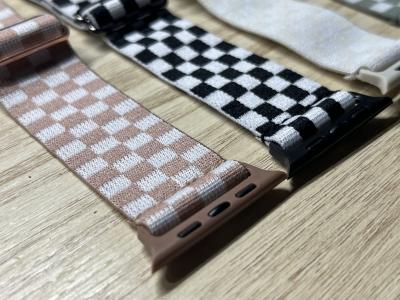 Apple Watch kockás rugalmas óraszíj0