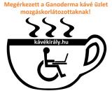 Megérkezett a Ganoderma kávé üzlet mozgáskorlátozottaknak!