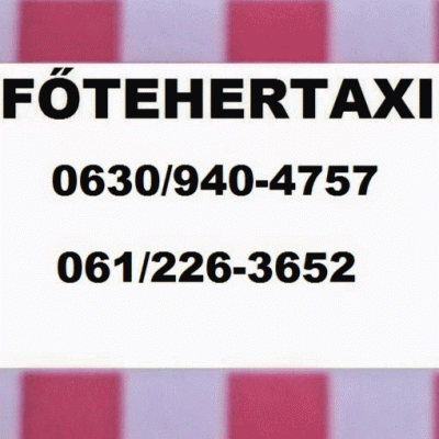 FŐTEHERTAXI bútorszállítás 0