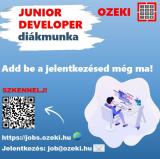 Junior fejlesztő - Diákmunkatárs - Ozeki Kft.0