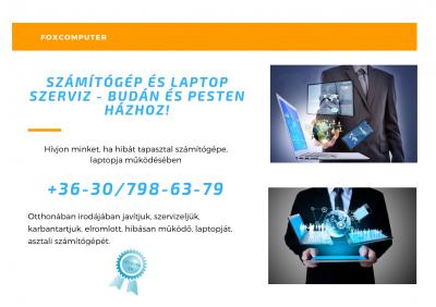 Számítógép szerviz házhoz Budapesten ingyenes kiszállás.0