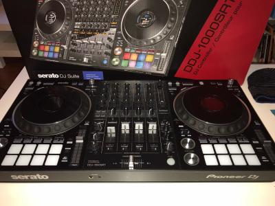 Vadonatúj Pioneer DJ DDJ-1000SRT 4-csatornás professzionális DJ vezérl0