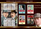 2022-es letölthető naptár - ingyen Sherlock kalendár